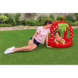 image-Inflatable Paddling Pool for Children Bestway Strawberry 91 x 91 x 91