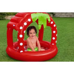 image-Inflatable Paddling Pool for Children Bestway Strawberry 91 x 91 x 91