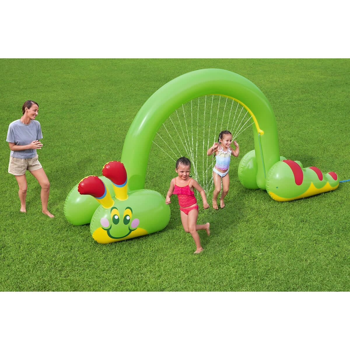 image-Water Sprinkler and Sprayer Toy Bestway Plastic 338 x 110 x 188 cm Worm