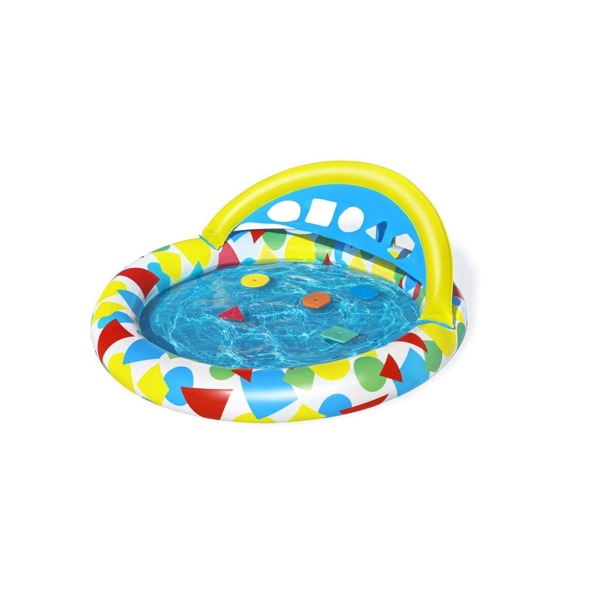 image-Inflatable Paddling Pool for Children Bestway 120 x 117 x 46 cm 45 L