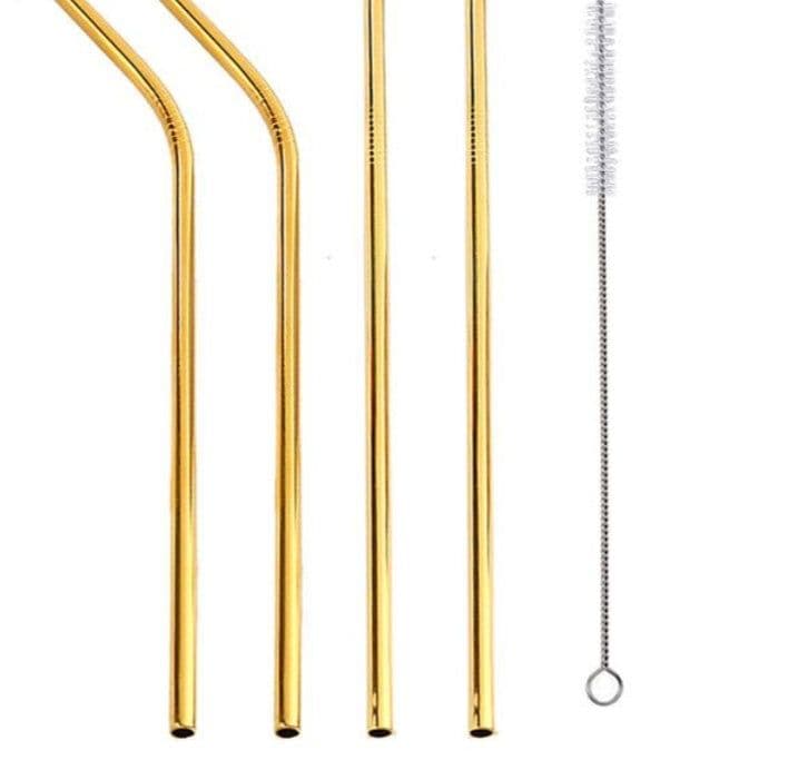 image-Colourful Reusable Stainless Steel Straws