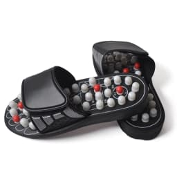 image-Foot God Taiji acupoint magnetic therapy spring massage shoes Health massage shoes Spring massage slippers Factory wholesale