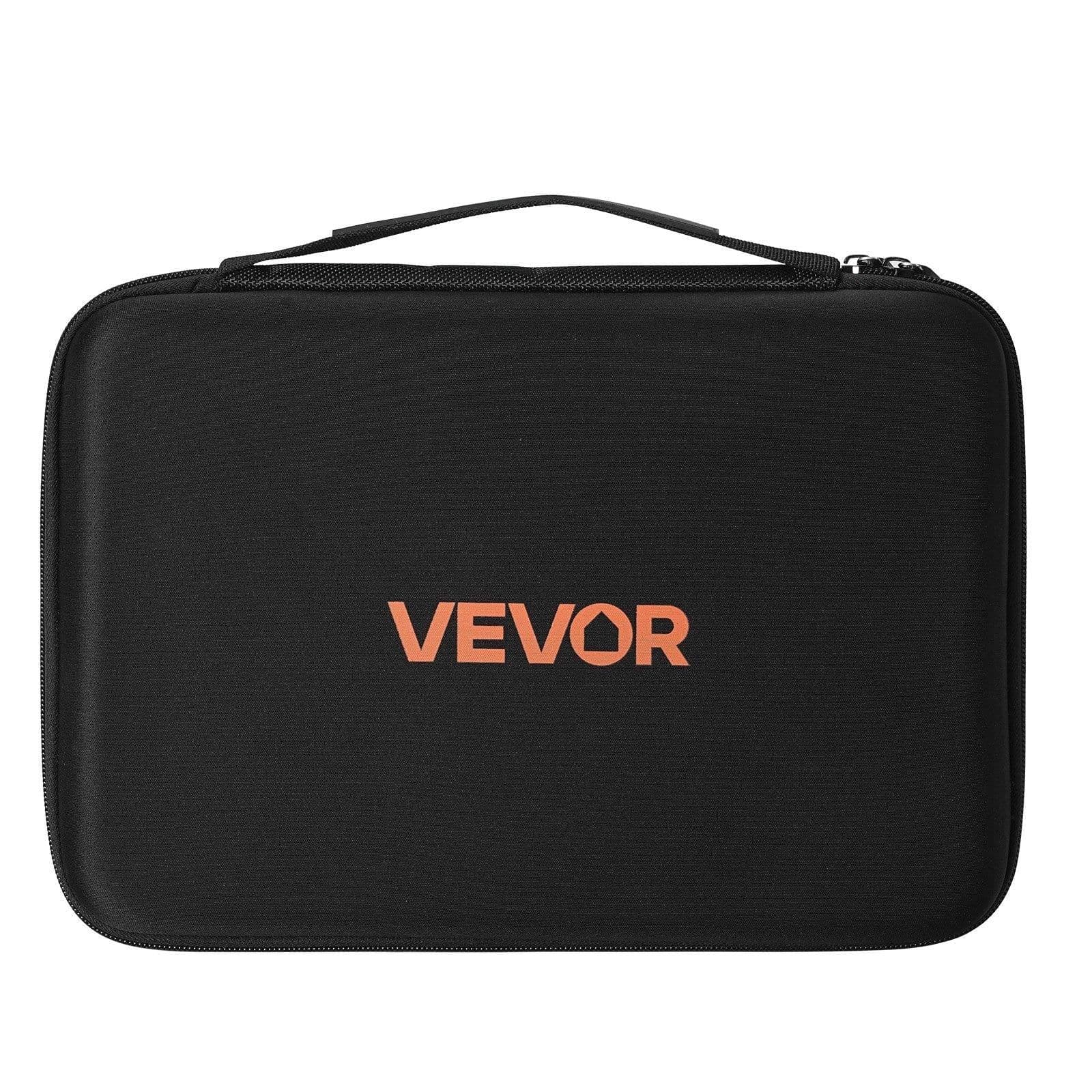 image-VEVOR Battery Organizer Storage Box, Battery Case Bag with Tester BT-168, Waterproof Batteries Organizer Storage Case with Zipper, Holds 167 Batteries AA AAA C D 9V Button, Black (Box Only)