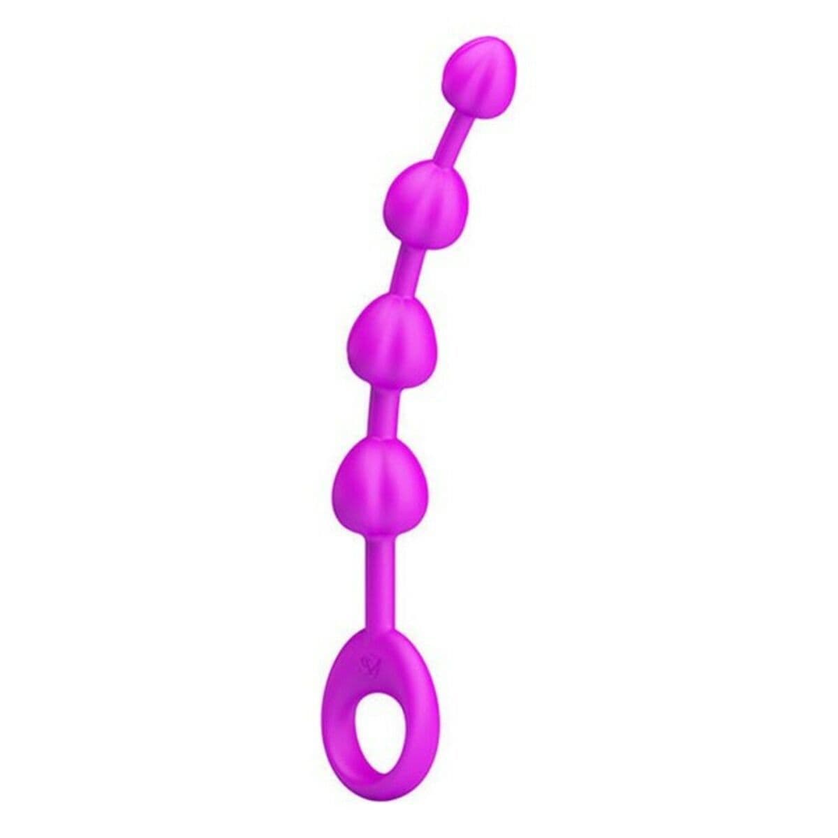 image-Anal Beads Pretty Love Conical Pink Silicone