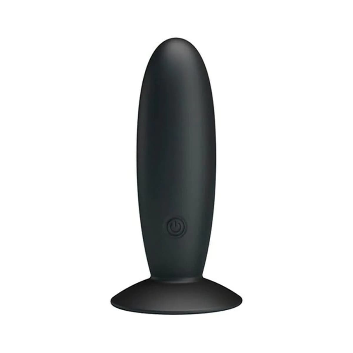 image-Vibrating Butt Plug Pretty Love Silicone Suction cup Black