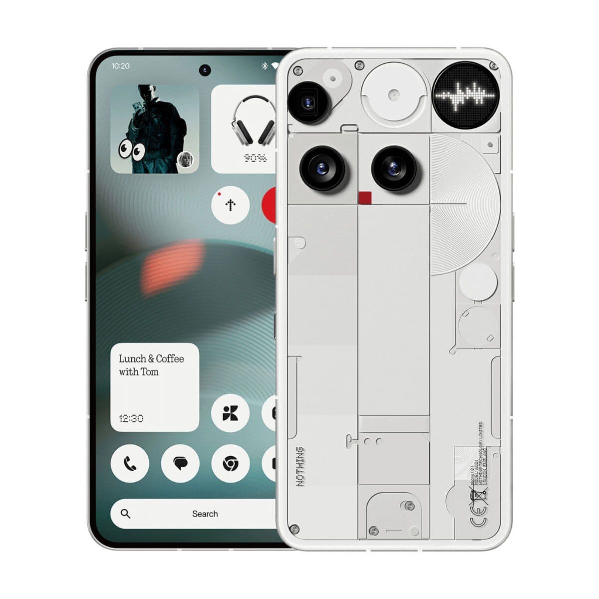 image-Smartphone Nothing PHONE 3 FLAGSHIP 6,67" 12 GB RAM 256 GB White