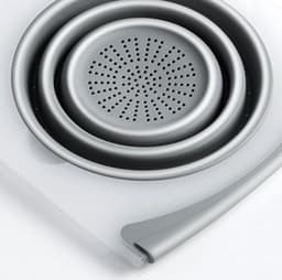 image-Innovative Multi-Functional 3 in 1 Chopping Board Detachable Folding Drain Basket Sink Cutting Board