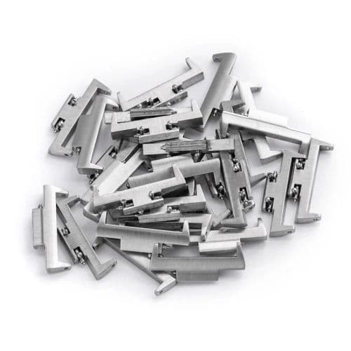 image-12mm Stainless Steel Watchband Adapter for Tissot PRX Series - Quick Release