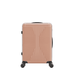 image-Non-TSA Rose Gold 3-in-1 PP Luggage Set, 20in, 24in, 28in