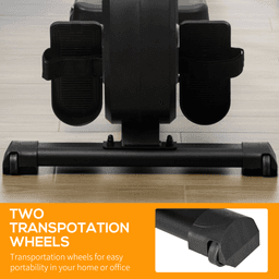 image-Fitness Adjustable Magnetic Rowing Machine Rower w/ LCD Digital Monitor HOMCOM