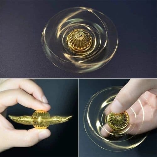 image-AHHLCLT Metal Fidget Spinner - Fun Stress Relief Toy for All Ages