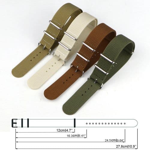image-BANDSMAN 316L Stainless Steel Buckle Watchband - Durable & Stylish Accessories