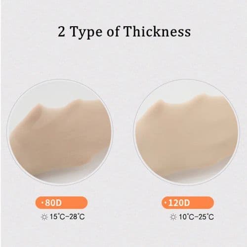 image-DOIAESKV Plus Size 120D Velvet Warm Tights for Autumn Winter Comfort