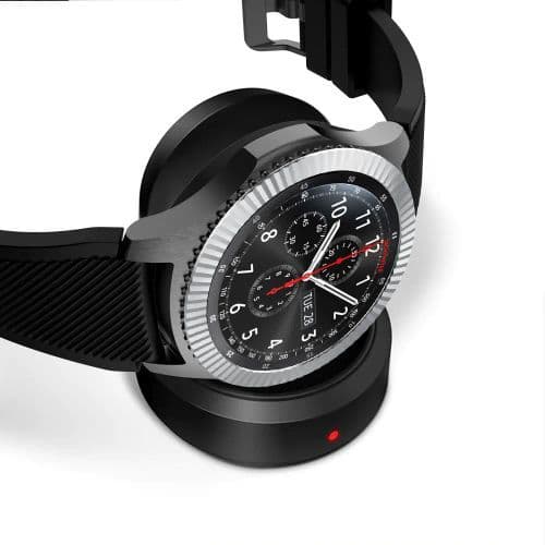 image-Alloy Bezel Ring Cover for Samsung Galaxy Watch - Scratch Protection & Style