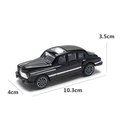 image-1:43 Vintage Car Model - Alloy Pull Back Toy for Collectors & Kids