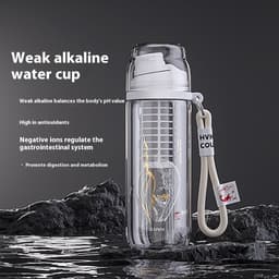 image-Direct Consumption Weak Alkaline Water Cup Natural Ore Broken Water Cup