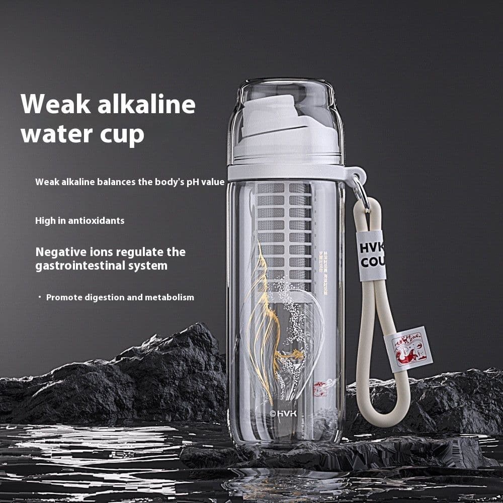image-Direct Consumption Weak Alkaline Water Cup Natural Ore Broken Water Cup