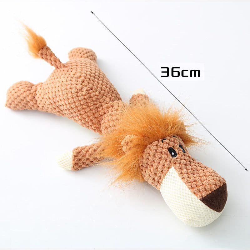 image-Plush Cartoon Puppy Dog Toy Pet Dog Chew Squeak Toys For Small Dogs Teeth Grinding Pet Products Dog Accessories