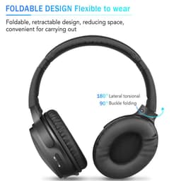 image-Noise Cancelling Folding Wireless Headset