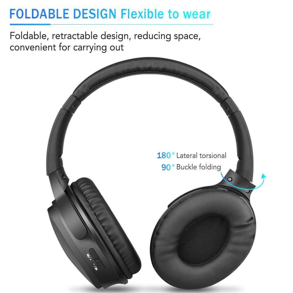 image-Noise Cancelling Folding Wireless Headset