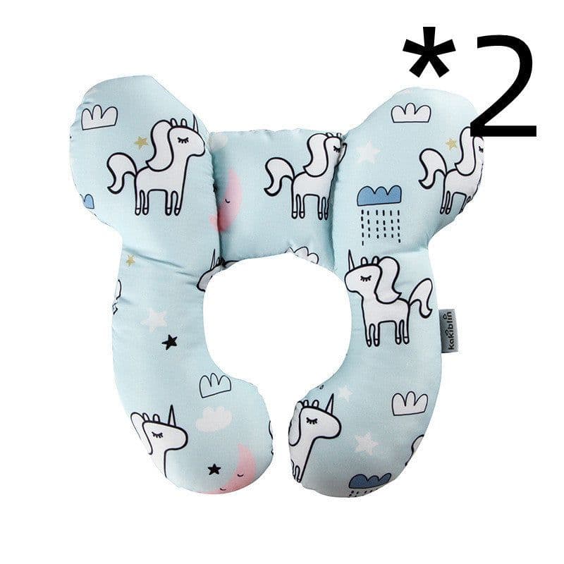 image-Protective Baby Pillows Travel Car U-shaped Support Cushion
