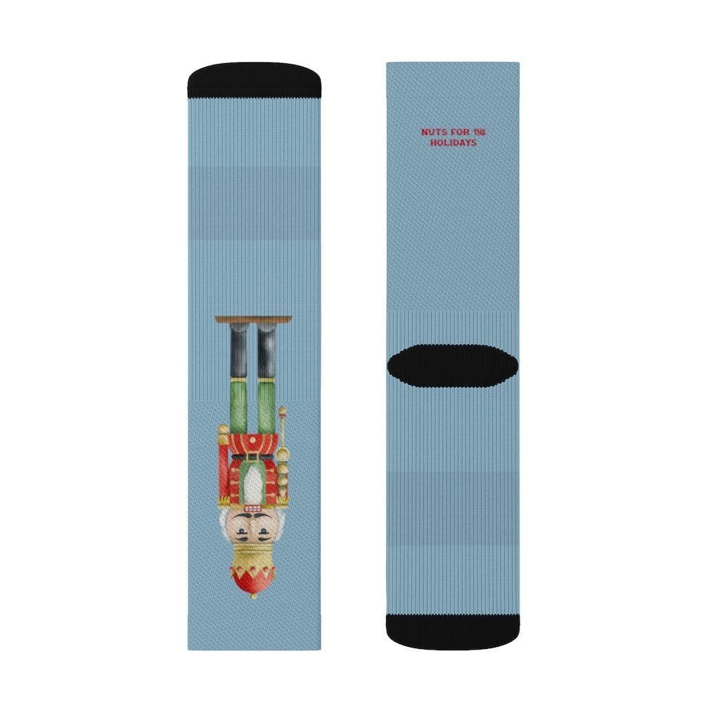 image-Nuts for the Holiday Nutcracker Fun Novelty Socks