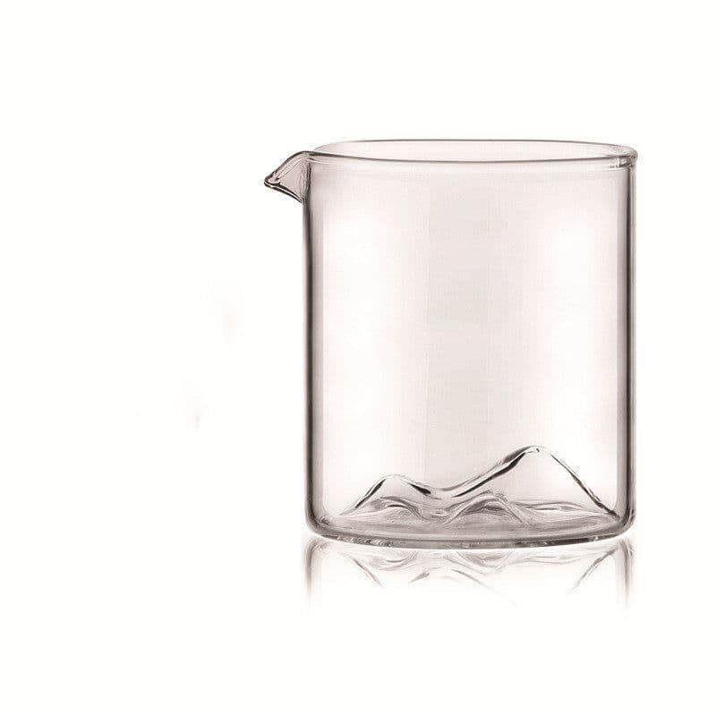 image-High Borosilicate Glass Water Cup Mountain Style Tea Cup