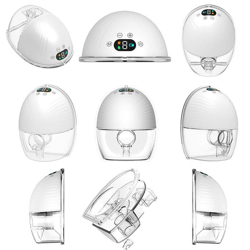 image-Wearable Electric Breast Pump Hands-free Silent Breast Pump