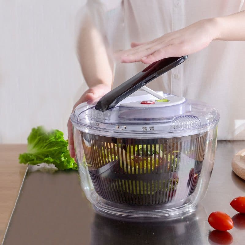 image-Useful Vegetables Fruits Dryer Salad Spinner Fruit Wash