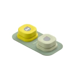 image-MEWOOFUN Dog Button Record Talking Pet Communication Vocal Training Interactive Toy Bell Ringer With Pad And Sticker Easy To Use