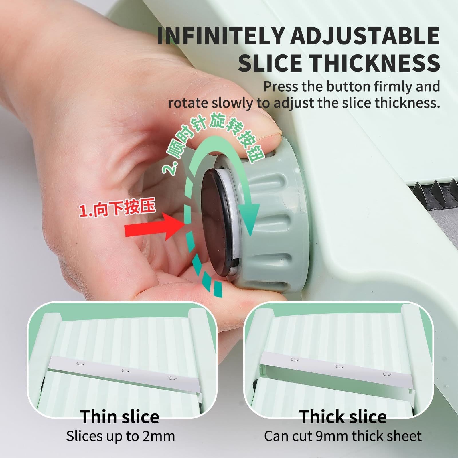 image-Household Vegetable Cutting Potato Slicer Shredder Multifunctional Fruit Julienne Slicer Grater With Handle Kitchen Gadgets
