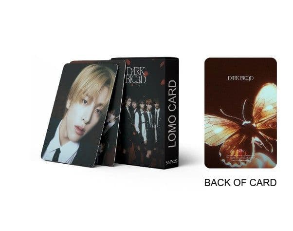 image-In stock 55 E-group photo cards DARK BLOOD cards JAY JUNGWON JAKE