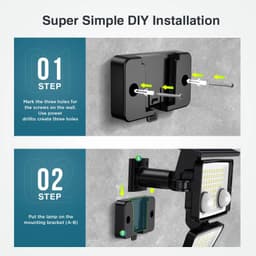 image-Solar Outdoor Lights - 3000LM 188 LED Motion Sensor Lights Solar Flood Security Lights for Backyard Yard Patio