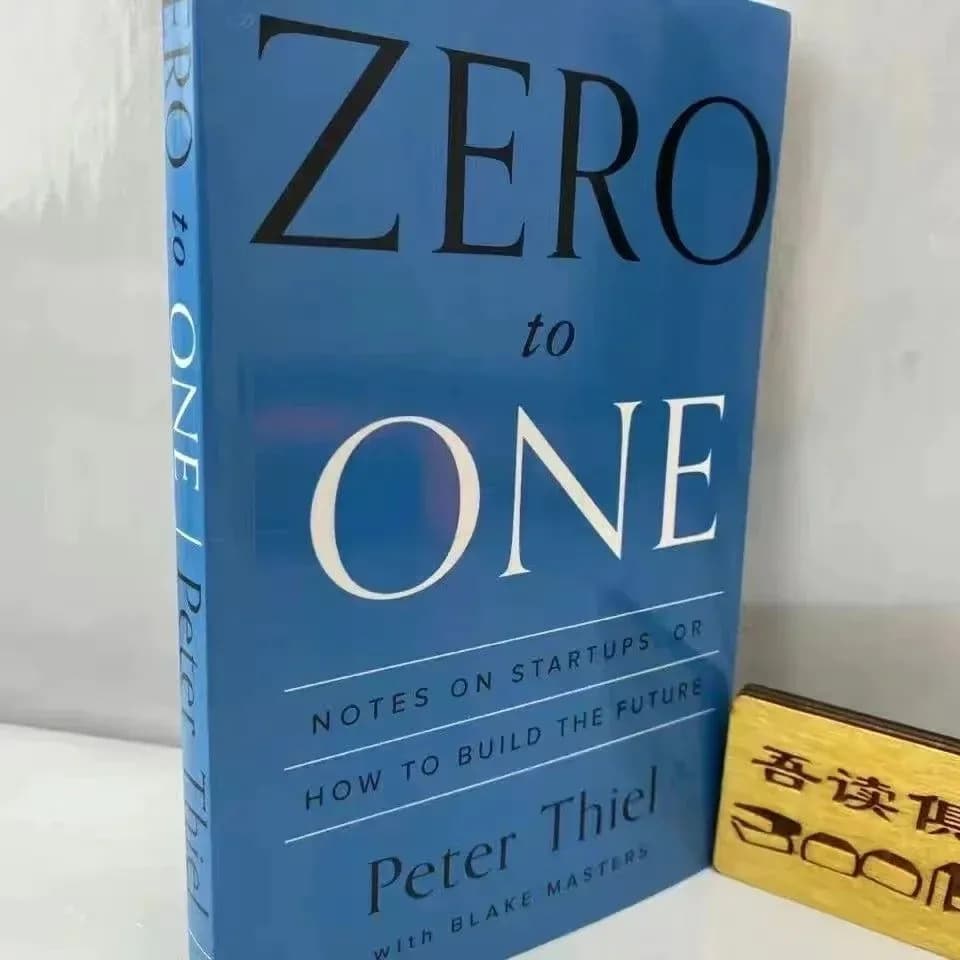 image-Zero To One By Peter Thiel with Blake Masters Notes on Startups How To Build The Future Encourage Books