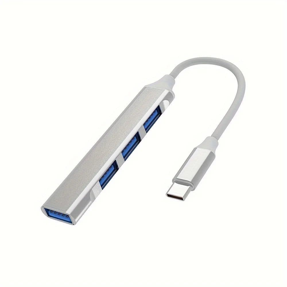 image-4 Port Multi Splitter Type C HUB 3.0 USB 3.1 Adapter OTG For Xiaomi Lenovo Macbook 13 15 Air Pro PC Computer Accessories