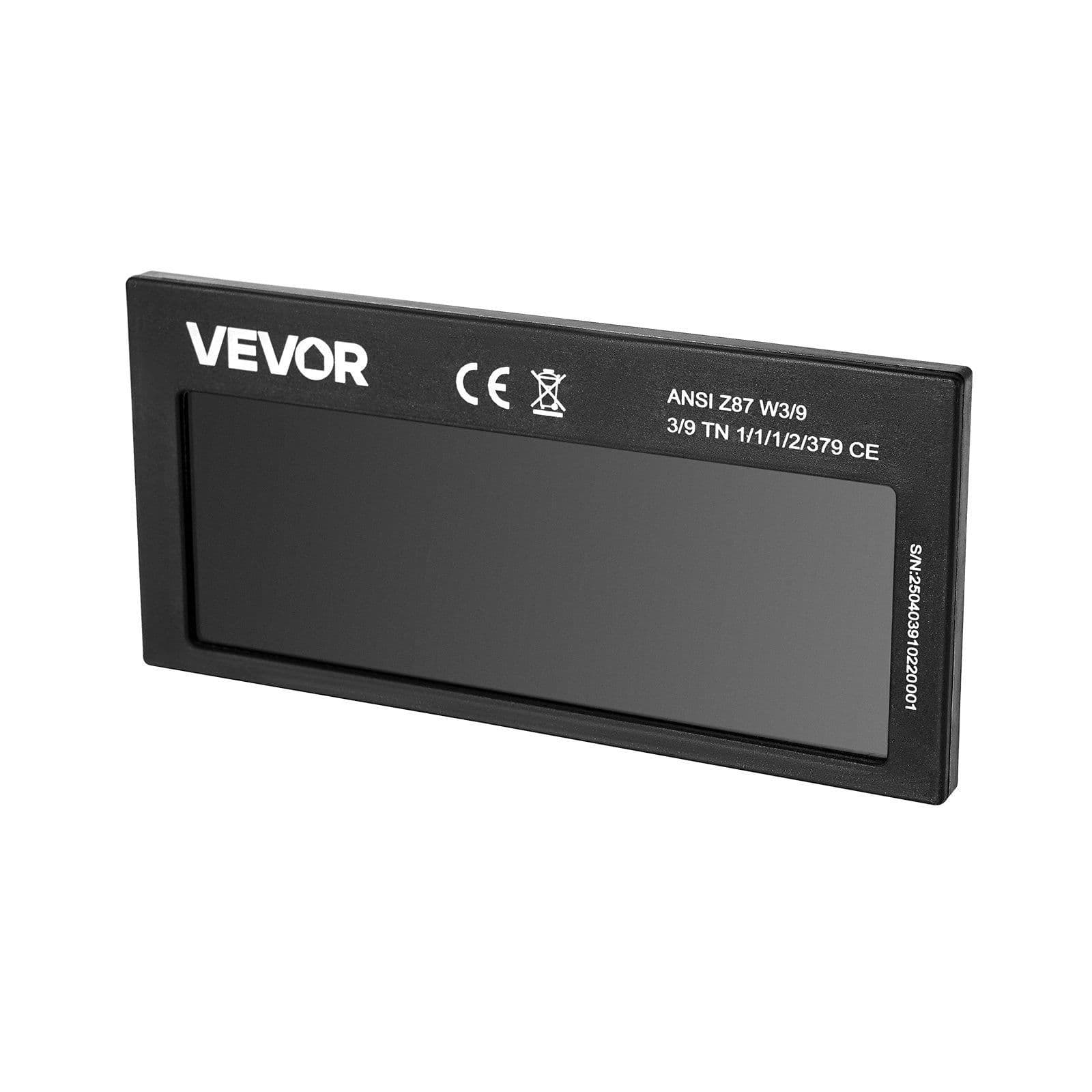 image-VEVOR Auto Darkening Welding Lens 4.25" x 2", Shade 11 True Color Welding Lens with Dual Arc Sensors & Gold Coating, Compatible with Most Welding Helmets for TIG, MIG, MMA, ARC Applications