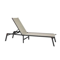 image-VEVOR Outdoor Chaise Lounge Chair Set of 2, 400 lbs Weight Capacity, Foldable Sun Tanning Chair, 5 Adjustable Positions, Easy Assembly, Aluminum Pool Recliner Lounge Chairs, for Beach Yard Patio