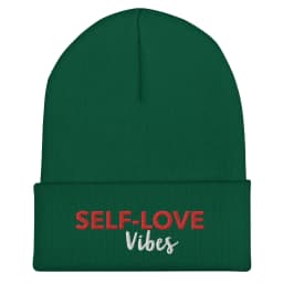 image-SELF- LOVE VIBES Cuffed Beanie