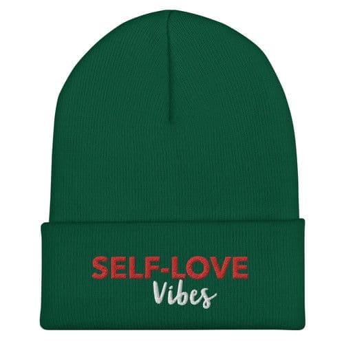 image-SELF- LOVE VIBES Cuffed Beanie