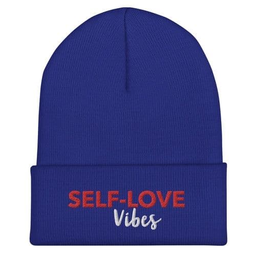 image-SELF- LOVE VIBES Cuffed Beanie