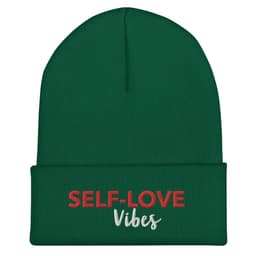image-SELF- LOVE VIBES Cuffed Beanie
