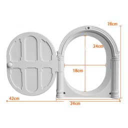 image-Home Simple Can Control The Direction Of Entry And Exit Cat Dog Door Pet Products
