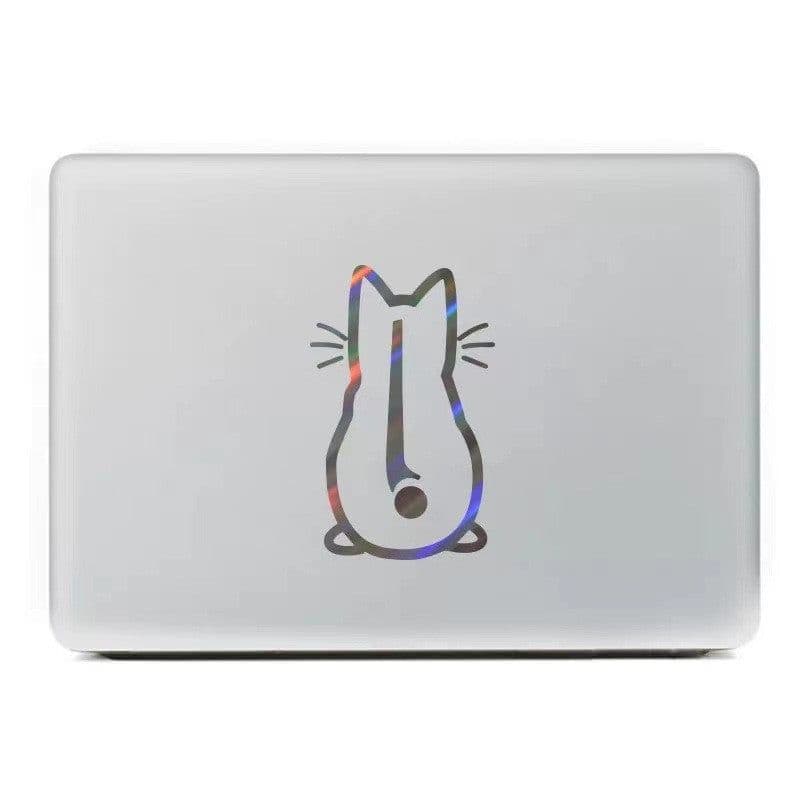 image-Personalized Cute Cat Shape Wiper Decoration Sticker