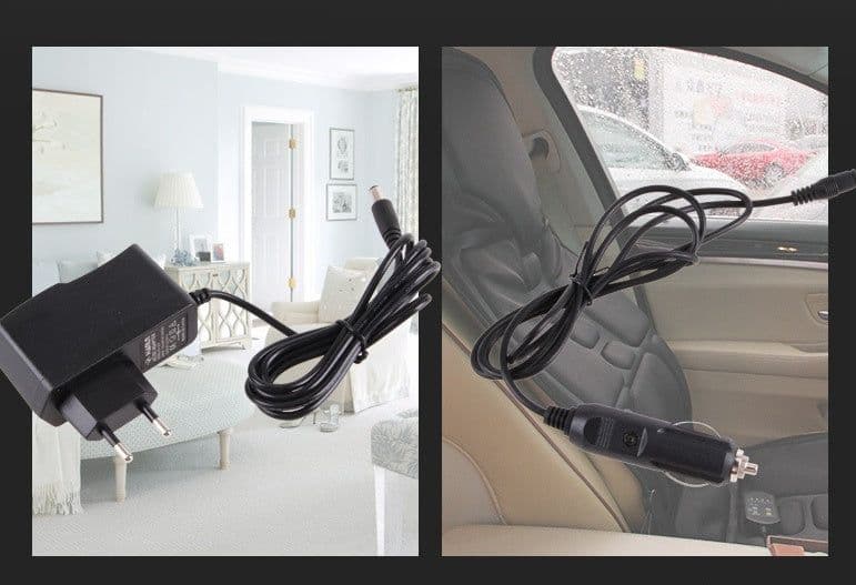 image-Car massage cushion car home dual-use vibration massage chair