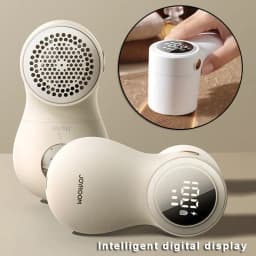 image-New Lint Remover Electric Hairball Trimmer Smart LED Digital Display Fabric USB Charging Portable Professional Fast Household
