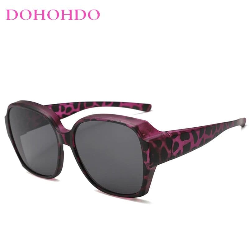 image-2024 Tr90 Polarized Sunglasses Clip Men Women Myopia Set Sun Glasses UV400 Ultralight Outdoor Driving Fishing One Mirror Shade