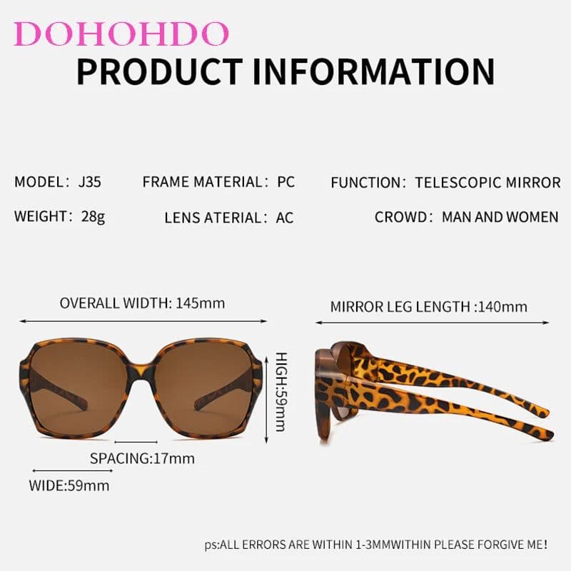 image-2024 Tr90 Polarized Sunglasses Clip Men Women Myopia Set Sun Glasses UV400 Ultralight Outdoor Driving Fishing One Mirror Shade