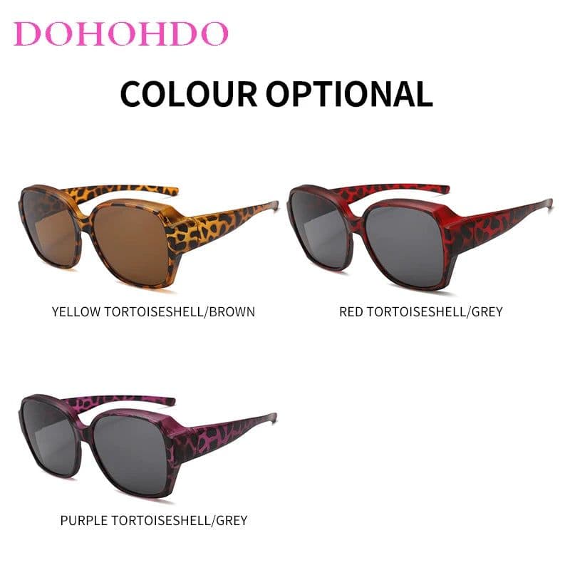 image-2024 Tr90 Polarized Sunglasses Clip Men Women Myopia Set Sun Glasses UV400 Ultralight Outdoor Driving Fishing One Mirror Shade