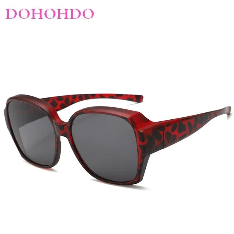 image-2024 Tr90 Polarized Sunglasses Clip Men Women Myopia Set Sun Glasses UV400 Ultralight Outdoor Driving Fishing One Mirror Shade