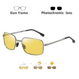 image-CoolPandas Top Quality Alloy Fold Photochromic Sunglasses Polarized Men Folding Sun Glasses for Women Anti-Glare zonnebril heren